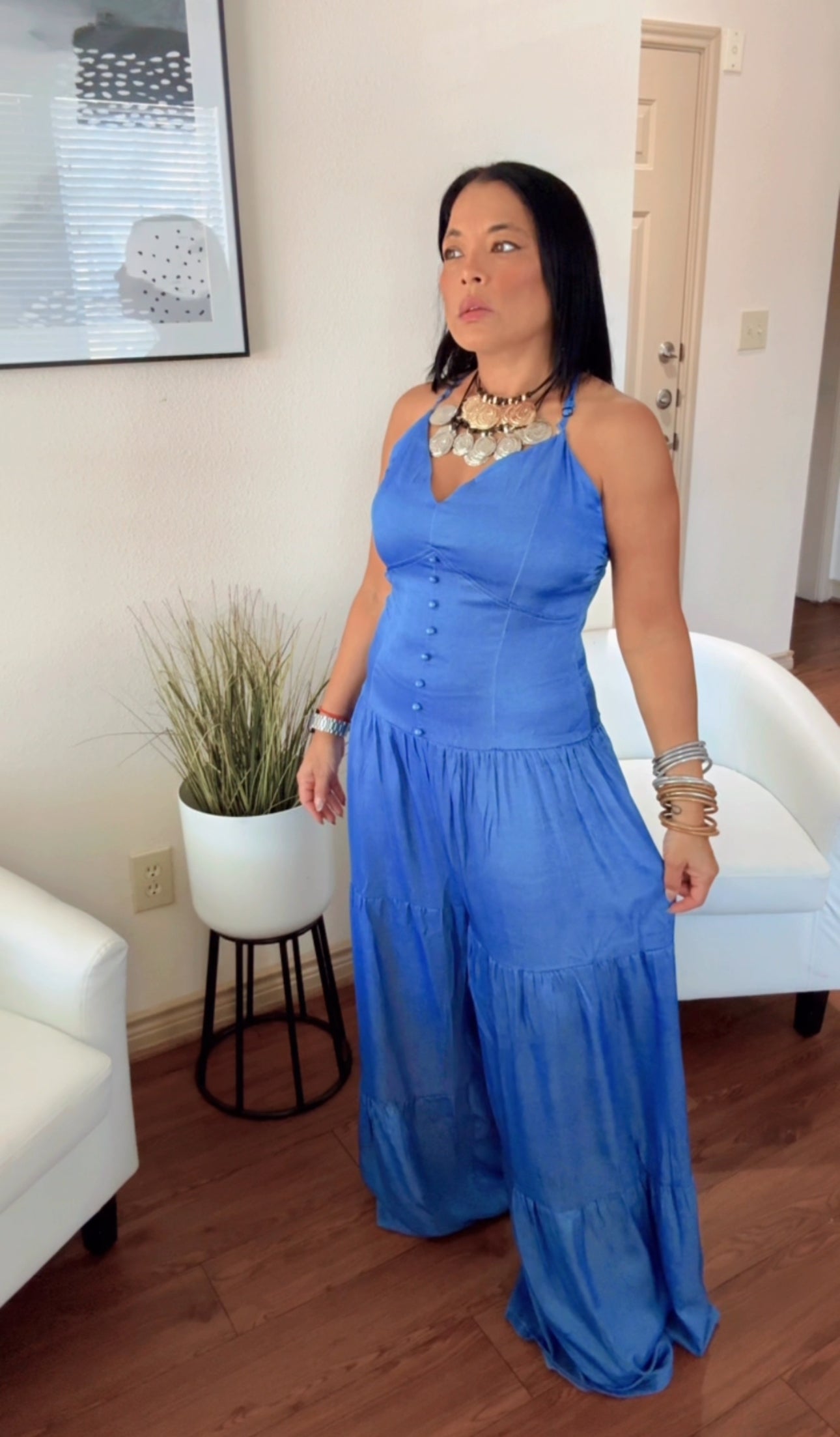 Splash summer jumsuit