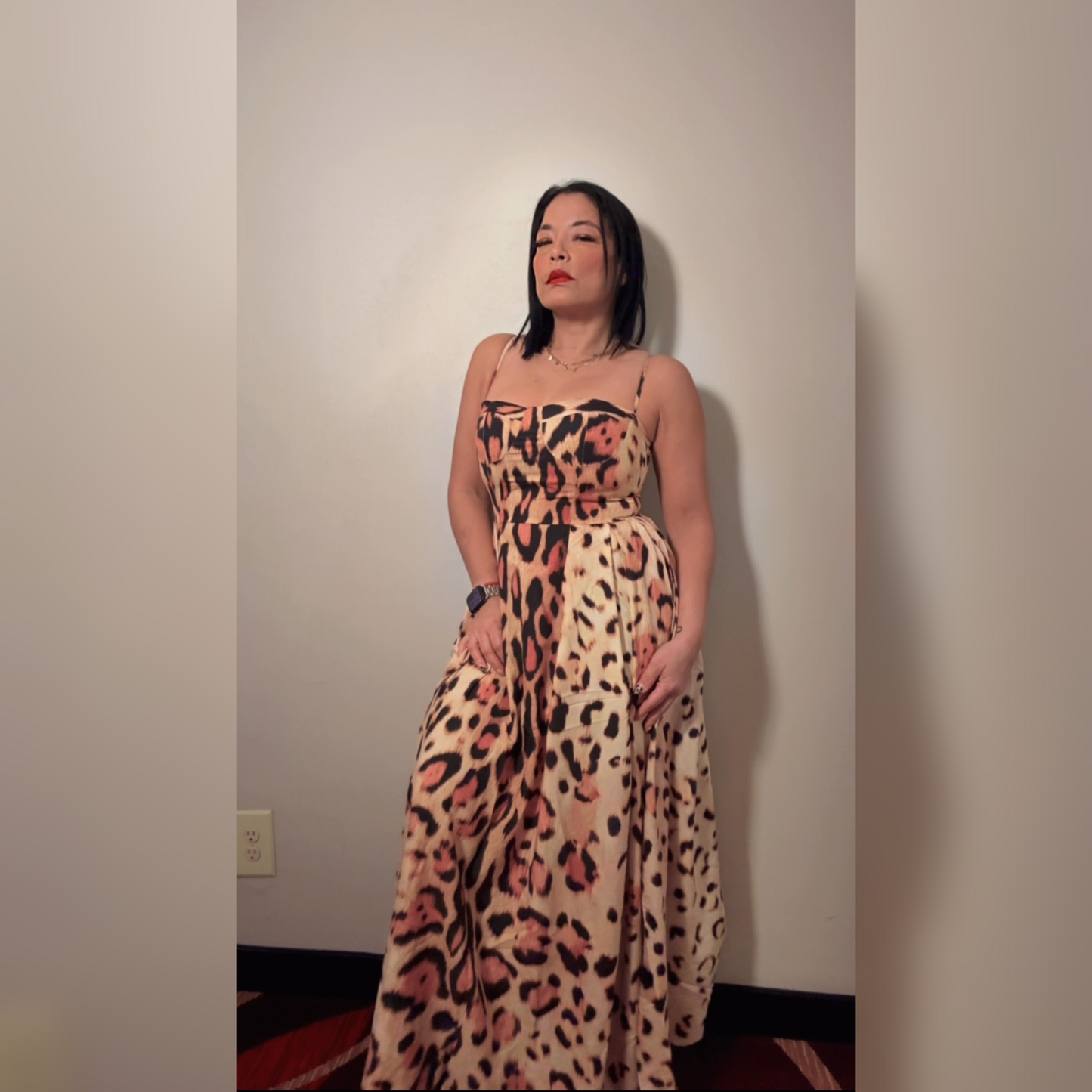 Animal Print Dress