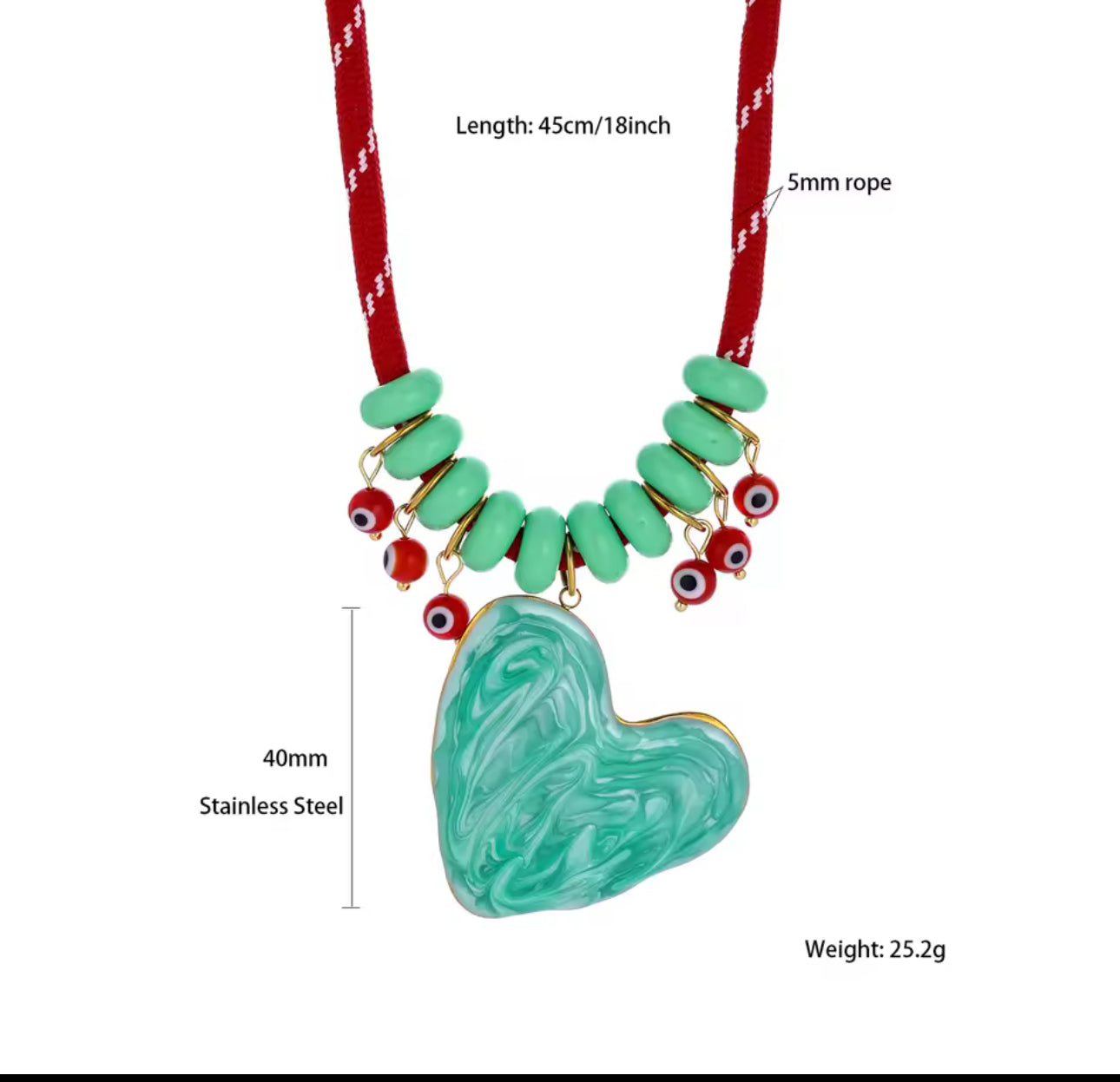 Heart ❤️ necklaces
