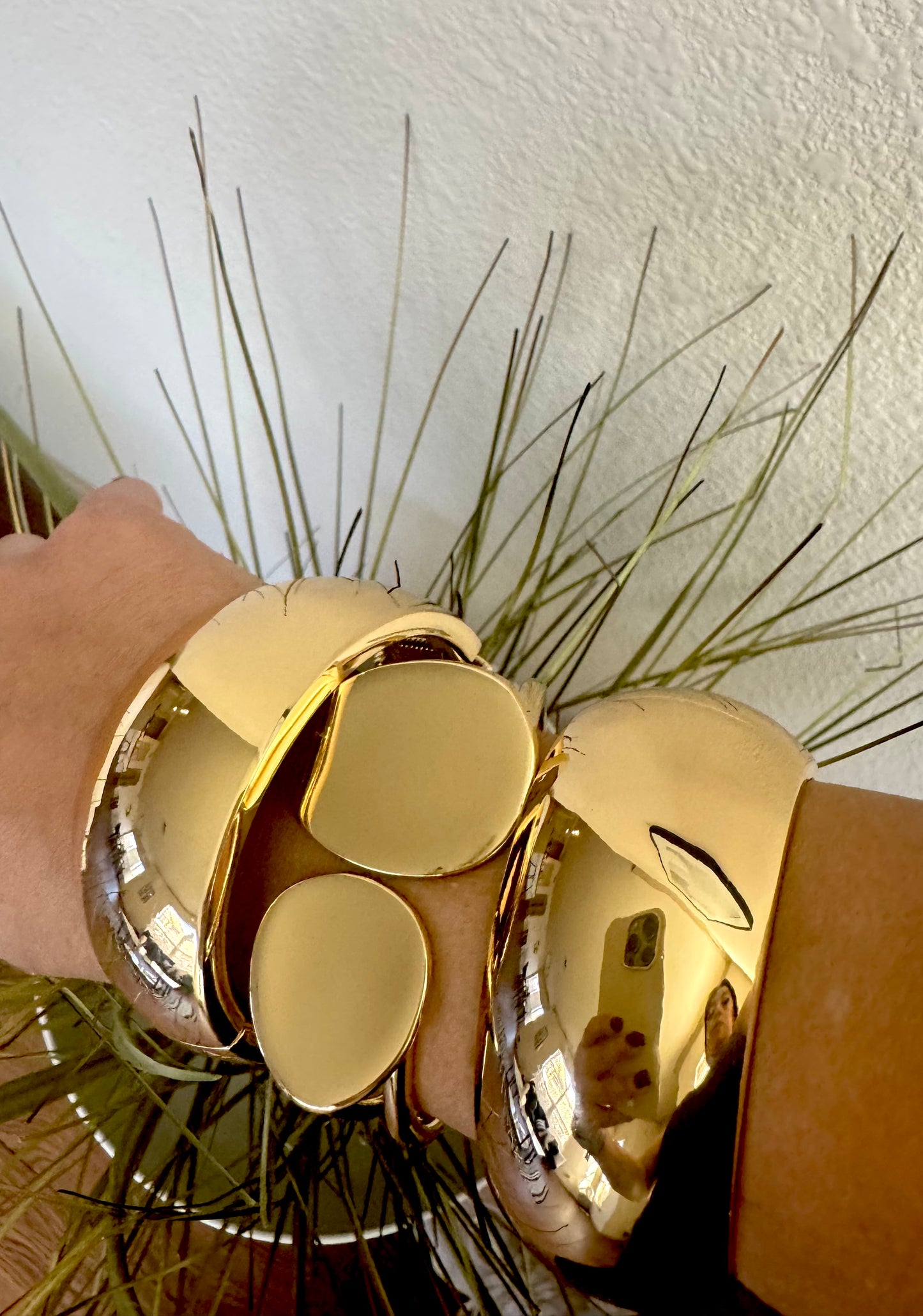 Eslabones gold pulseras