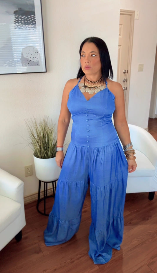 Splash summer jumsuit