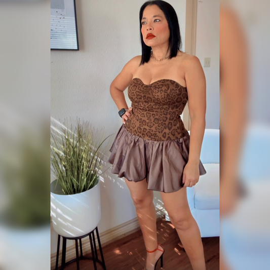 Fallen animal prints Dress 👗