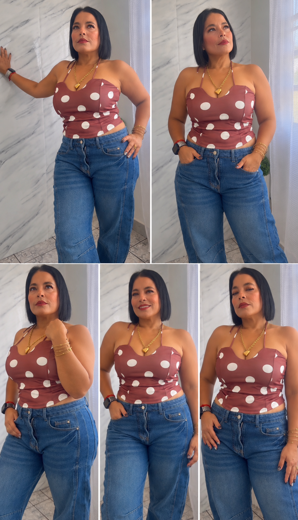 Bella dots top
